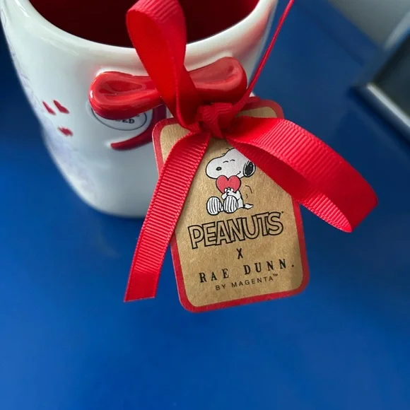 Rae Dunn Peanuts Snoopy Valentine’s Day Be Mine Double Sided Mug - Picture 6 of 8